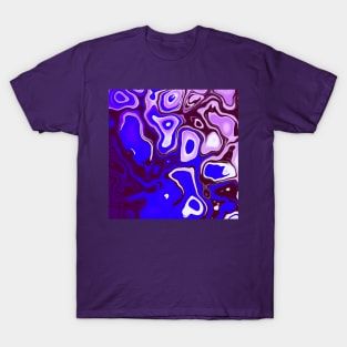 Purple and blue T-Shirt